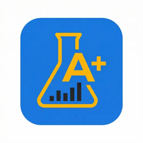 ATI TEAS Score Calculator for Nursing icon featuring academic and science symbols in GooExam brand colors.