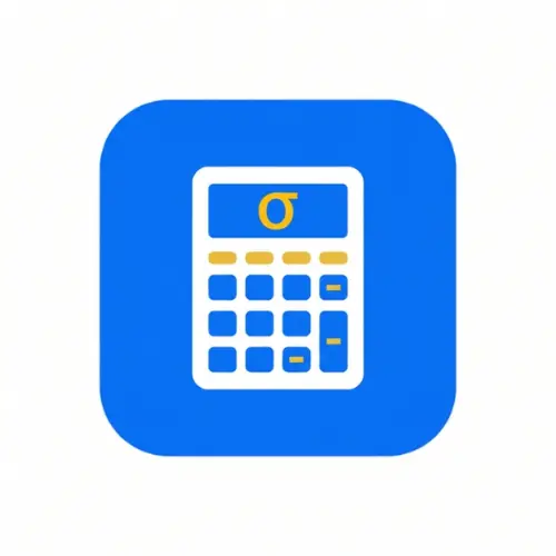 Box and Whisker Plot Maker icon showing statistical quartiles, median, and outliers in blue and gold style.